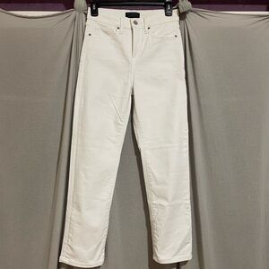 Banana Republic White Jeans Ultra High-rise Slim New